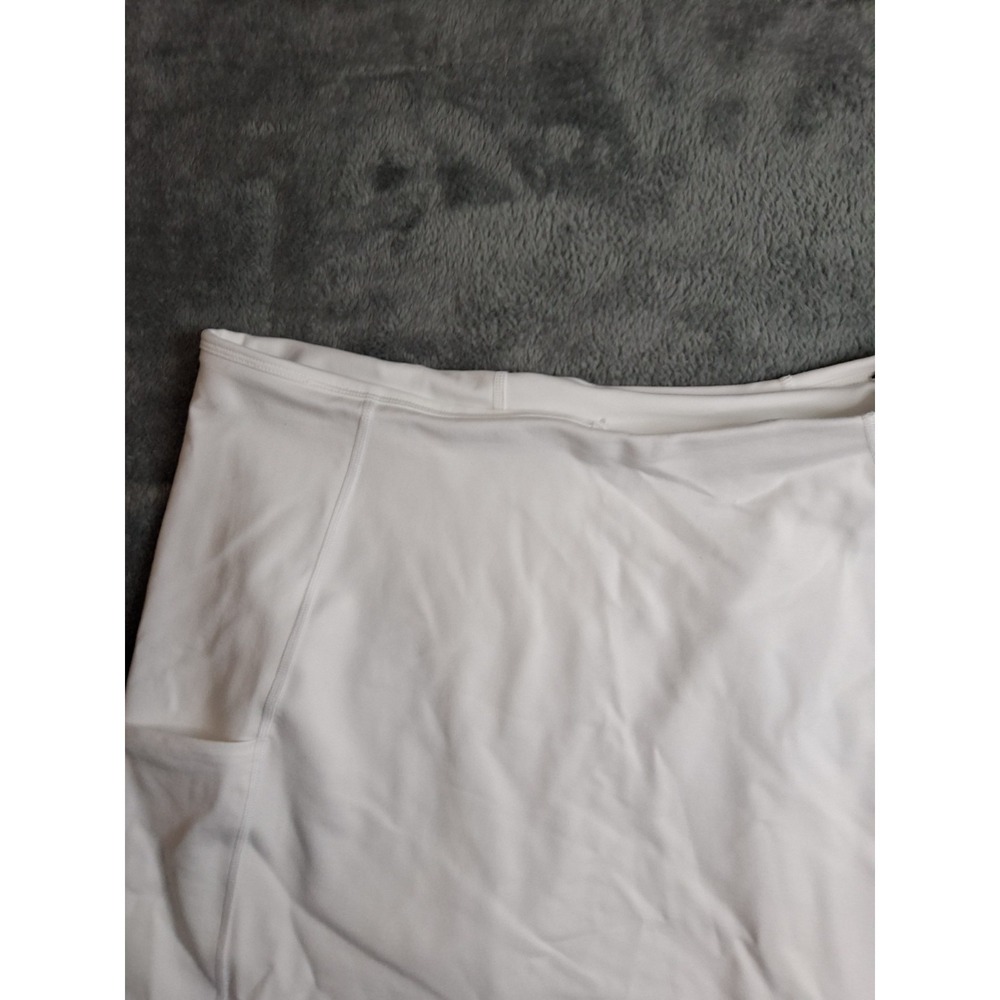 NWT Bad Birdie Skirt Womens Lg White Skort Golf Tennis Active Classic Athletic - Picture 3 of 9